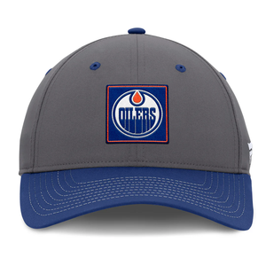 Fanatics Men's NHL Edmonton Oilers 2024 Playoff Participant Adj Cap