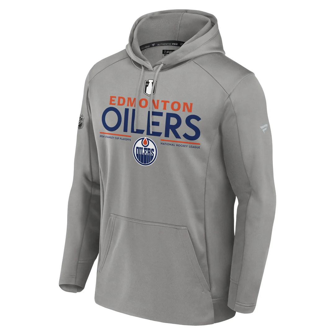 Fanatics Men's NHL Edmonton Oilers 2024 Playoff Participant Hoodie
