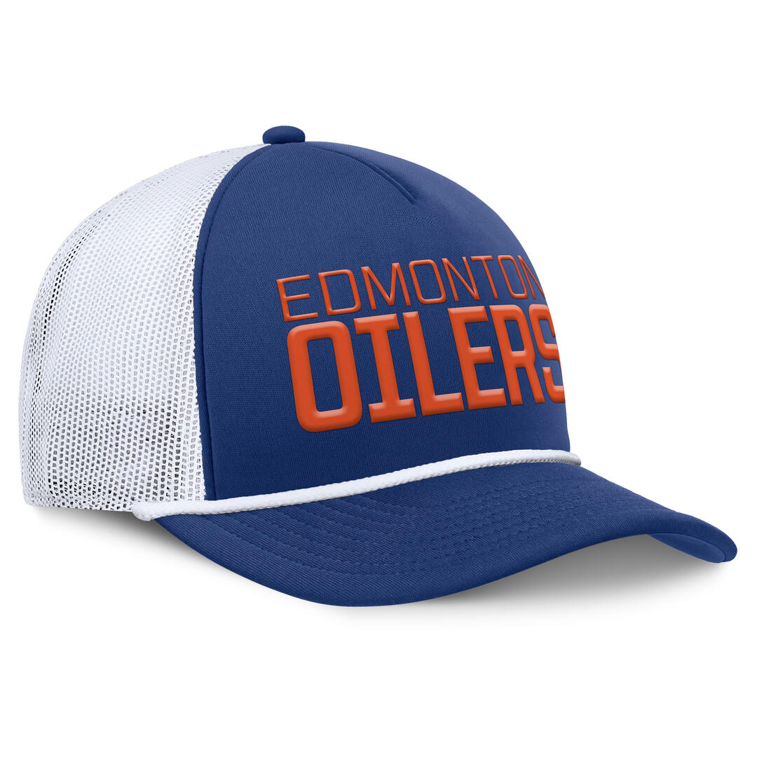 Fanatics Men's NHL Edmonton Oilers 2025 Dutch Pinch Panel A-Frame ALT Cap
