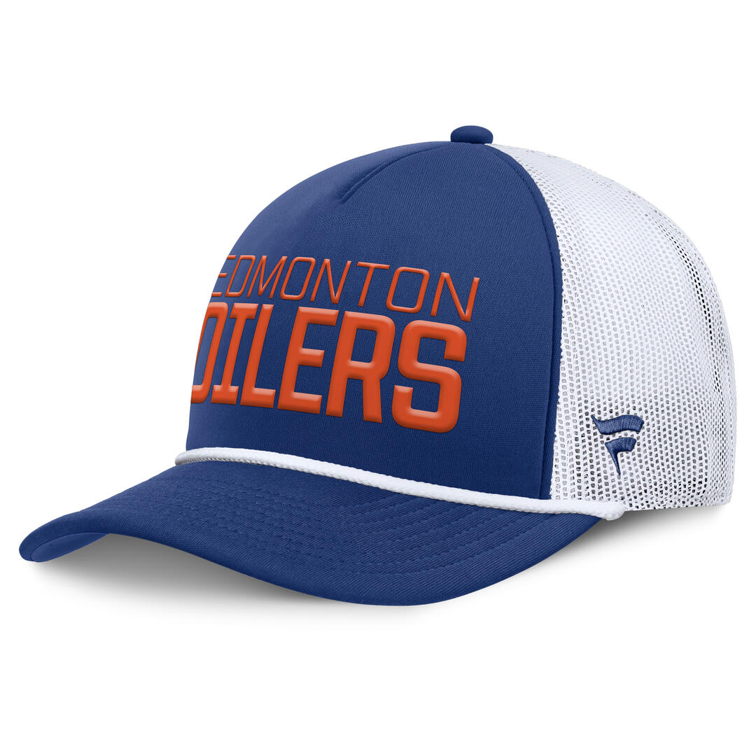 Fanatics Men's NHL Edmonton Oilers 2025 Dutch Pinch Panel A-Frame ALT Cap
