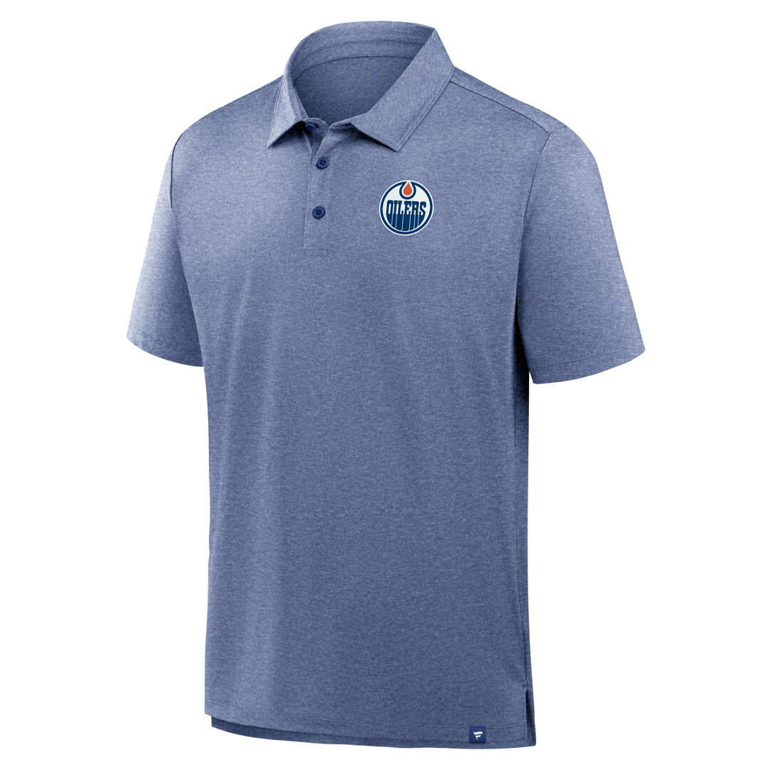 Fanatics Men's NHL Edmonton Oilers 2026 Clutch Poly Polo Shirt