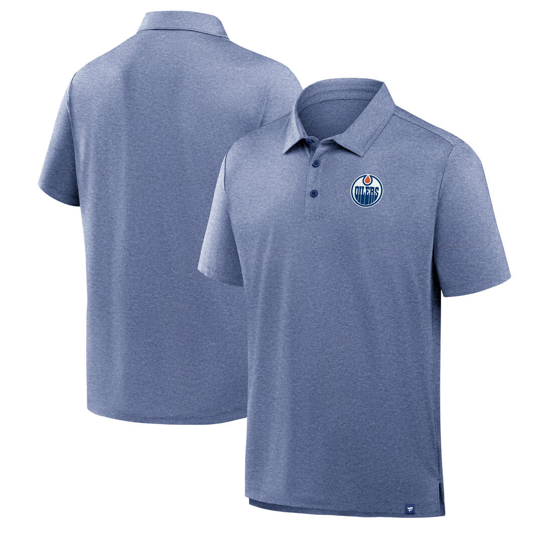 Fanatics Men's NHL Edmonton Oilers 2026 Clutch Poly Polo Shirt