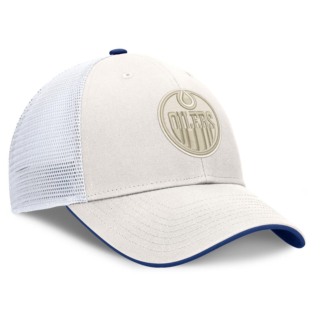 Fanatics Men's NHL Edmonton Oilers 2026 Ease Reveal Adjustable Cap