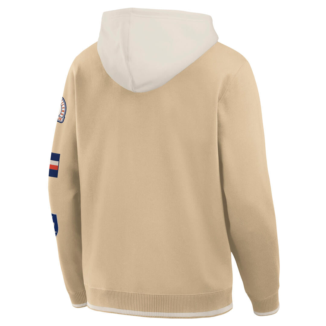 Fanatics Men's NHL Edmonton Oilers 2026 Heritage Fleece FZ Hoodie