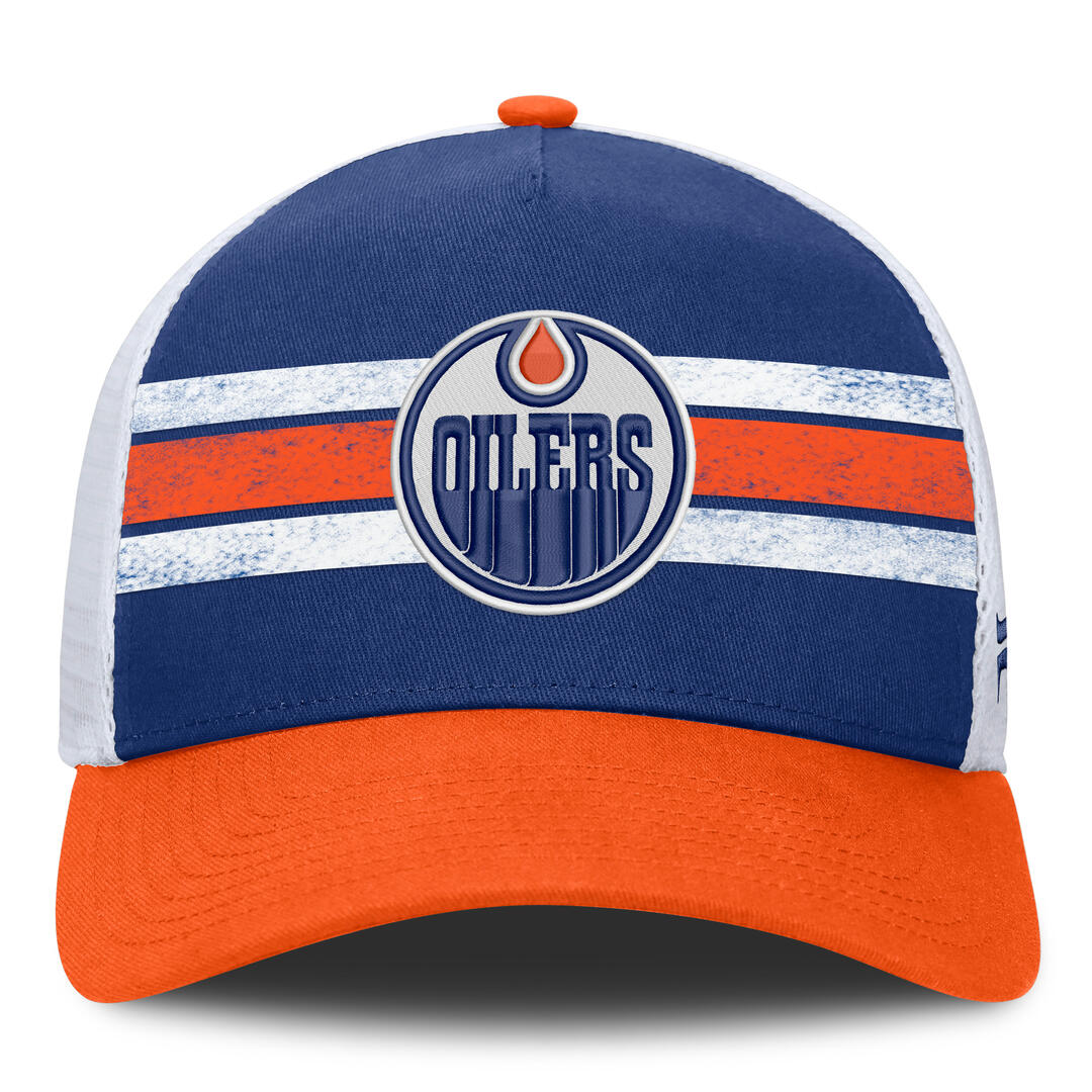 Fanatics Men's NHL Edmonton Oilers 2026 Heritage Gordie Adjustable Cap