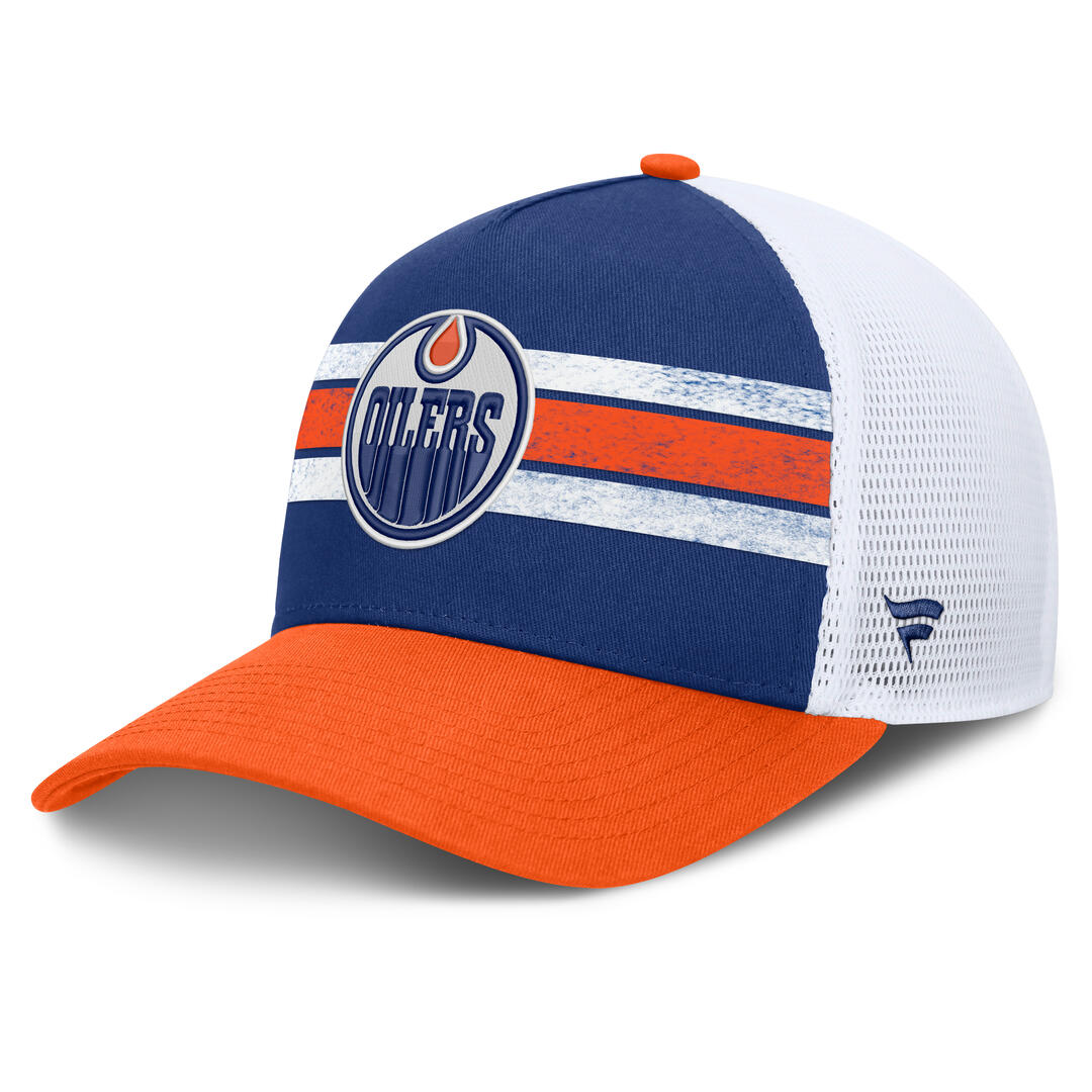 Fanatics Men's NHL Edmonton Oilers 2026 Heritage Gordie Adjustable Cap