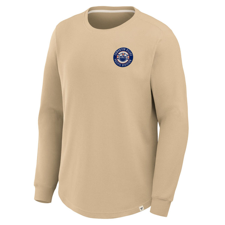 Fanatics Men's NHL Edmonton Oilers 2026 Heritage L/S Henley