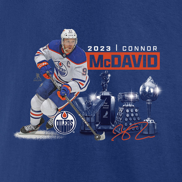 Connor McDavid Edmonton Oilers Fanatics Branded 2023 NHL Heritage
