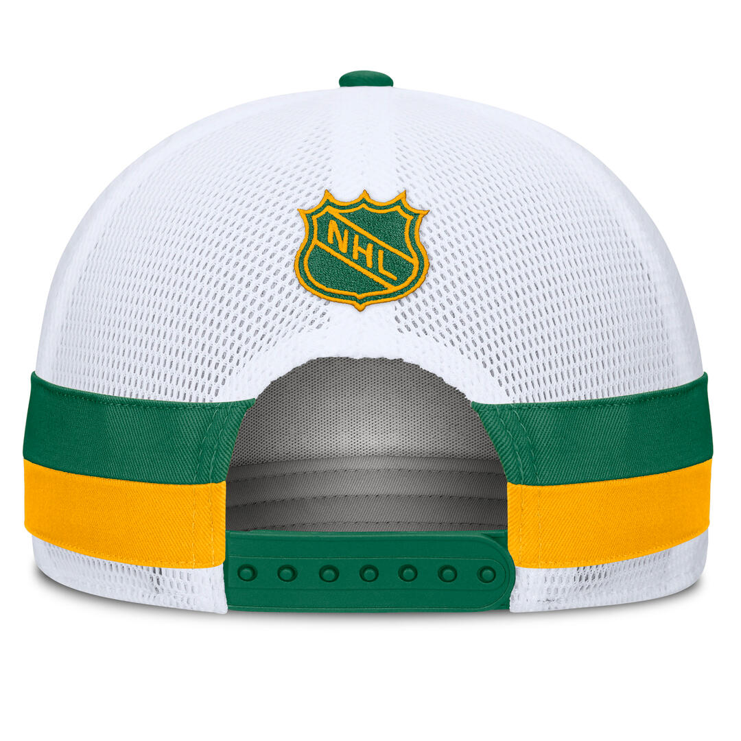 Fanatics Men's NHL Minnesota Northstars 2026 Heritage Pinch Panel A-Frame Cap
