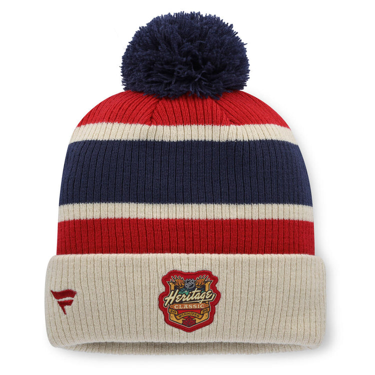 Fanatics Men's NHL Montreal Canadiens 2026 Heritage Classic Cuffed Pom Toque
