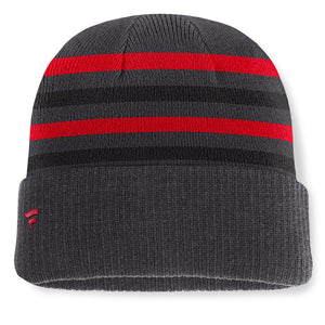 Fanatics Men's NHL Montreal Canadiens 2026 Nightlife Knurly Cuffed Pom Knit