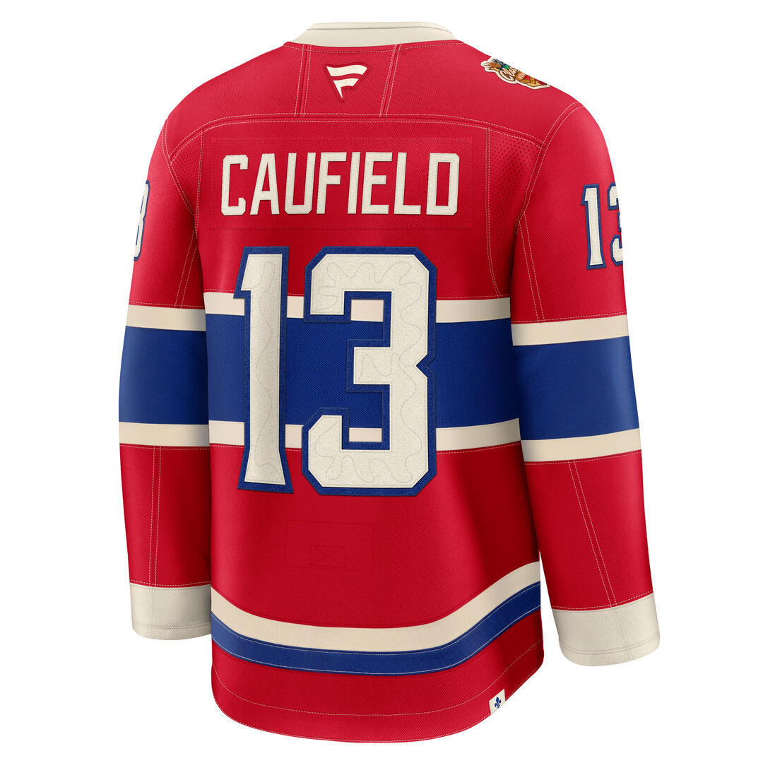 Fanatics Men's NHL Montreal Canadiens Cole Caufield 2026 Heritage Classic Jersey