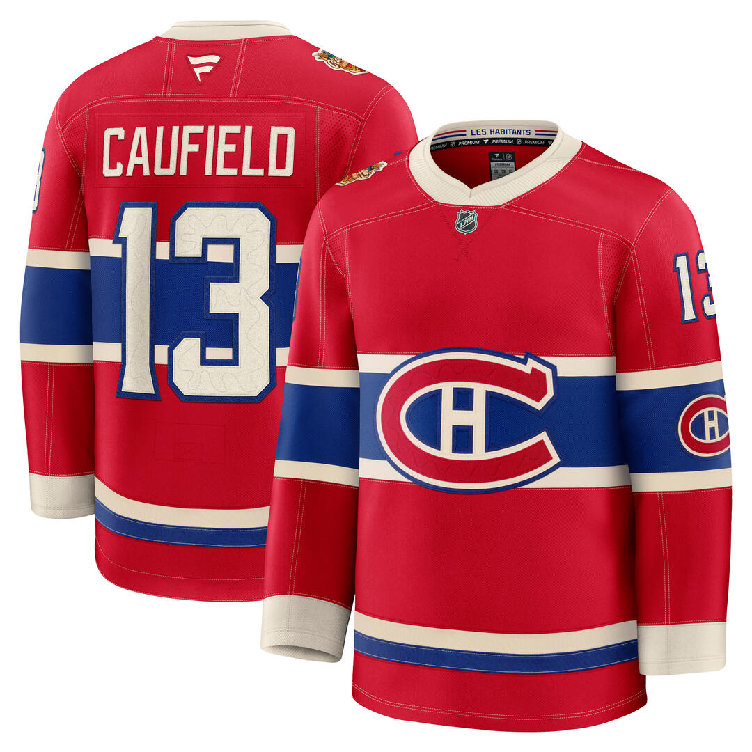Fanatics Men's NHL Montreal Canadiens Cole Caufield 2026 Heritage Classic Jersey