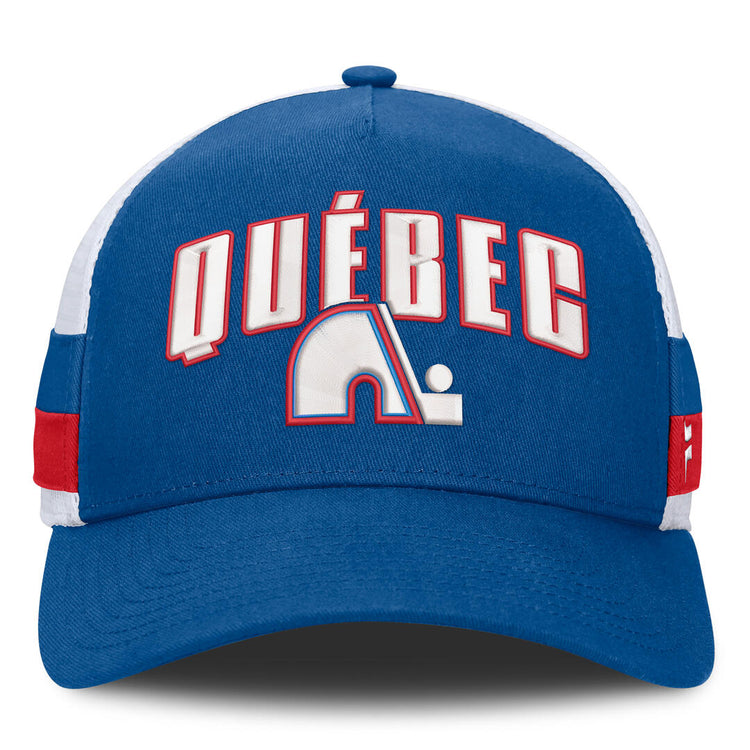 Fanatics Men's NHL Quebec Nordiques 2026 Heritage Pinch Panel A Frame Cap