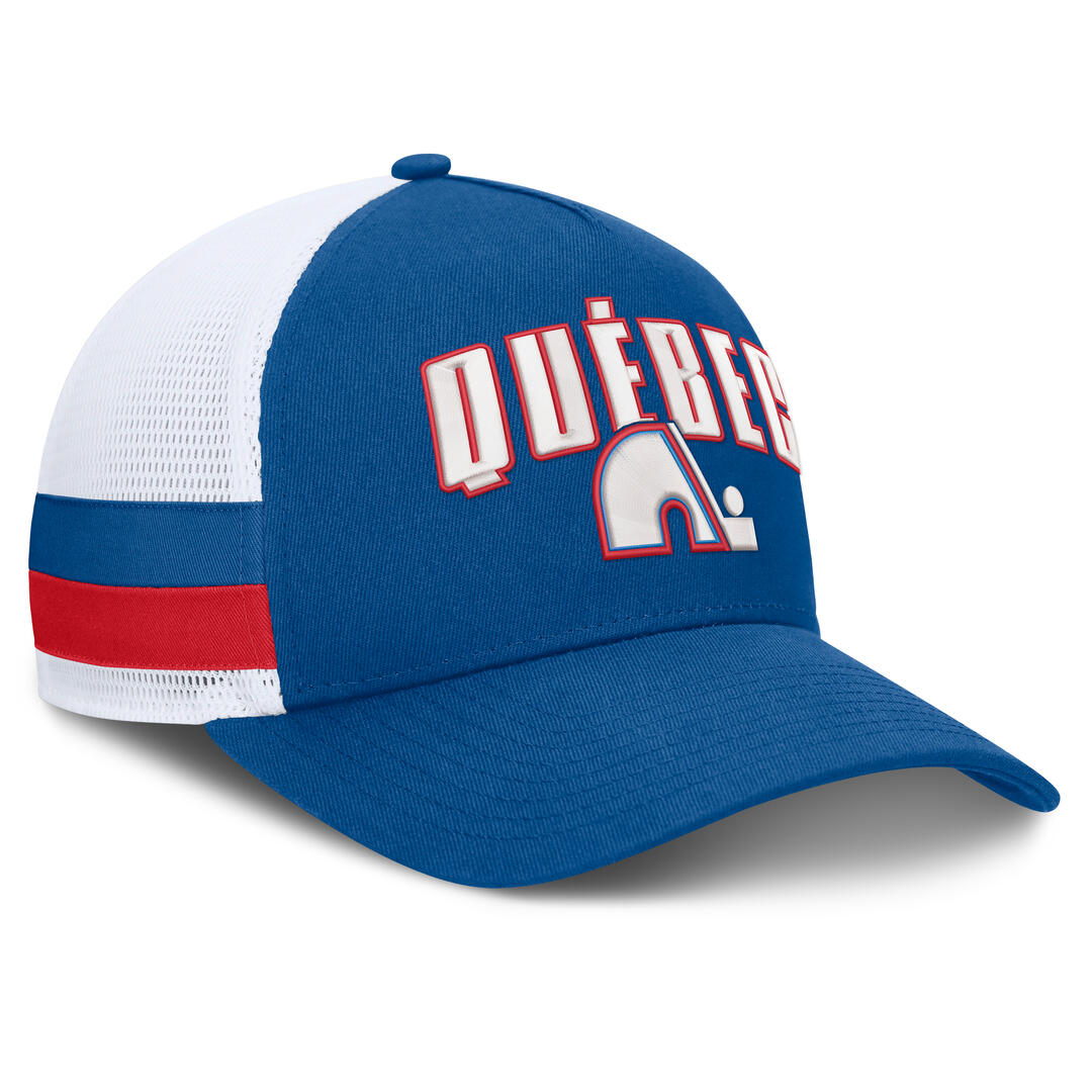 Fanatics Men's NHL Quebec Nordiques 2026 Heritage Pinch Panel A Frame Cap