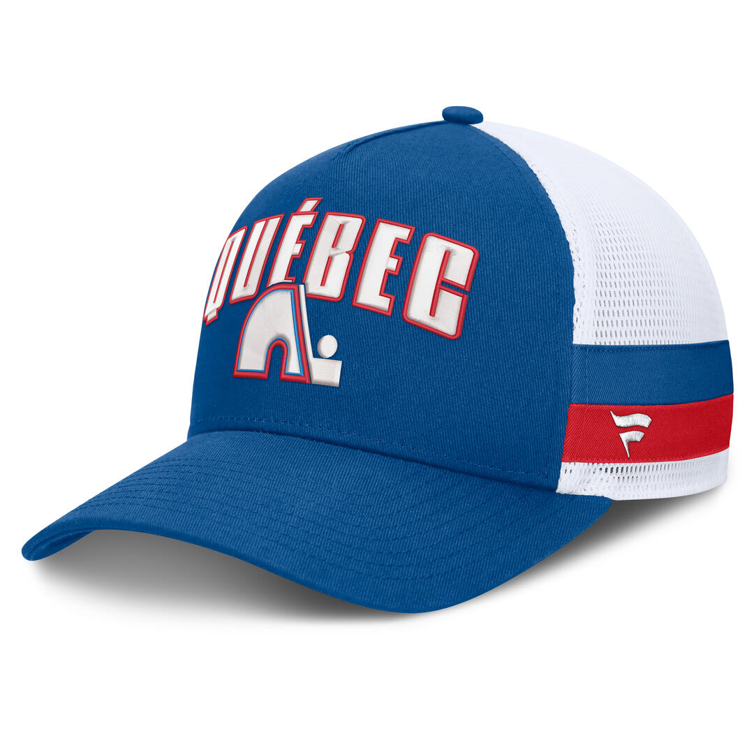 Fanatics Men's NHL Quebec Nordiques 2026 Heritage Pinch Panel A Frame Cap