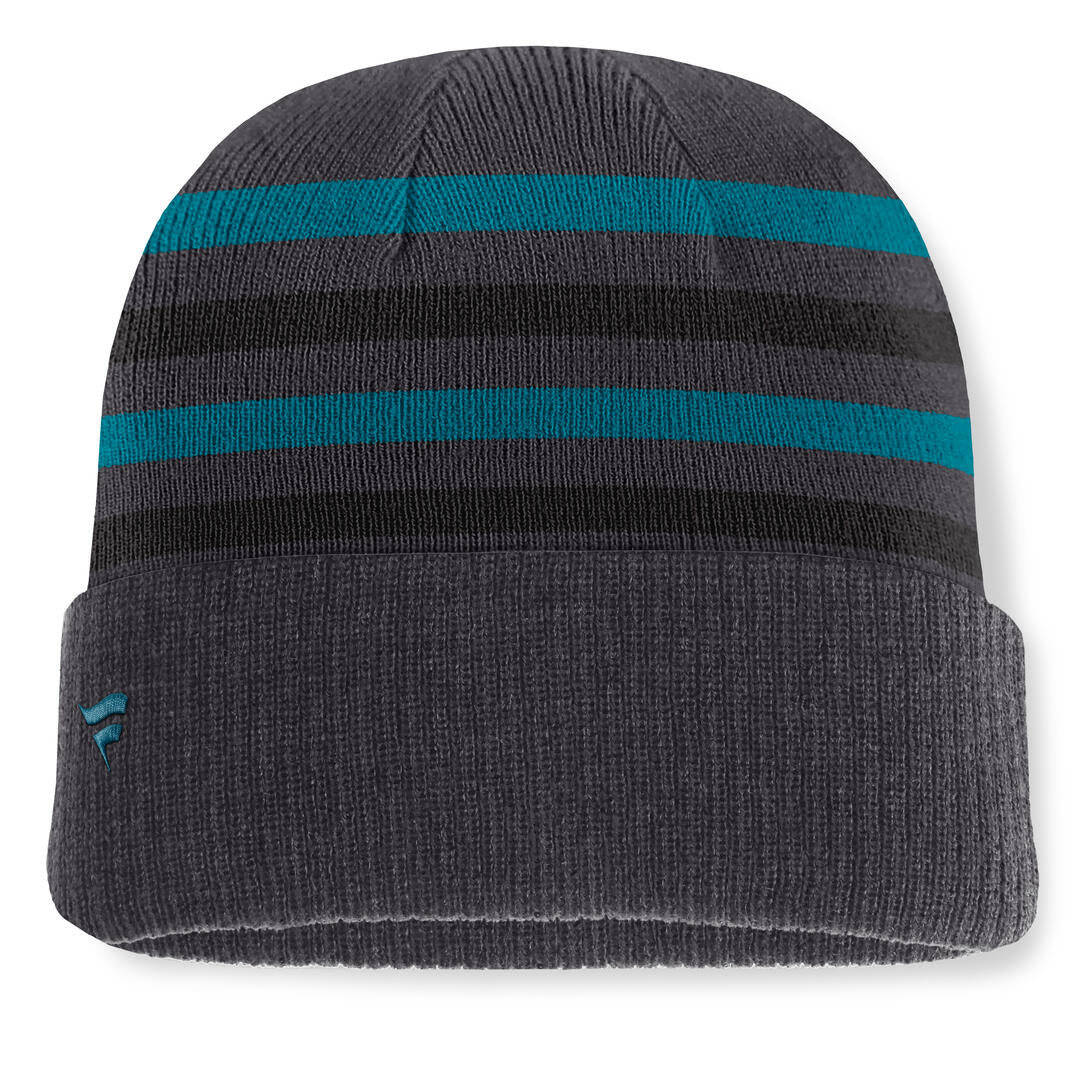 Fanatics Men's NHL San Jose Sharks 2026 Nightlife Knurly Cuffed Pom Knit