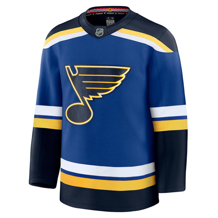 Fanatics Men's NHL St. Louis Blues Premium Alternate Jersey Blue
