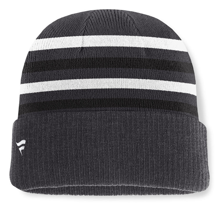 Fanatics Men's NHL Toronto Maple Leafs 2026 Nightlife Knurly Cuffed Pom Knit