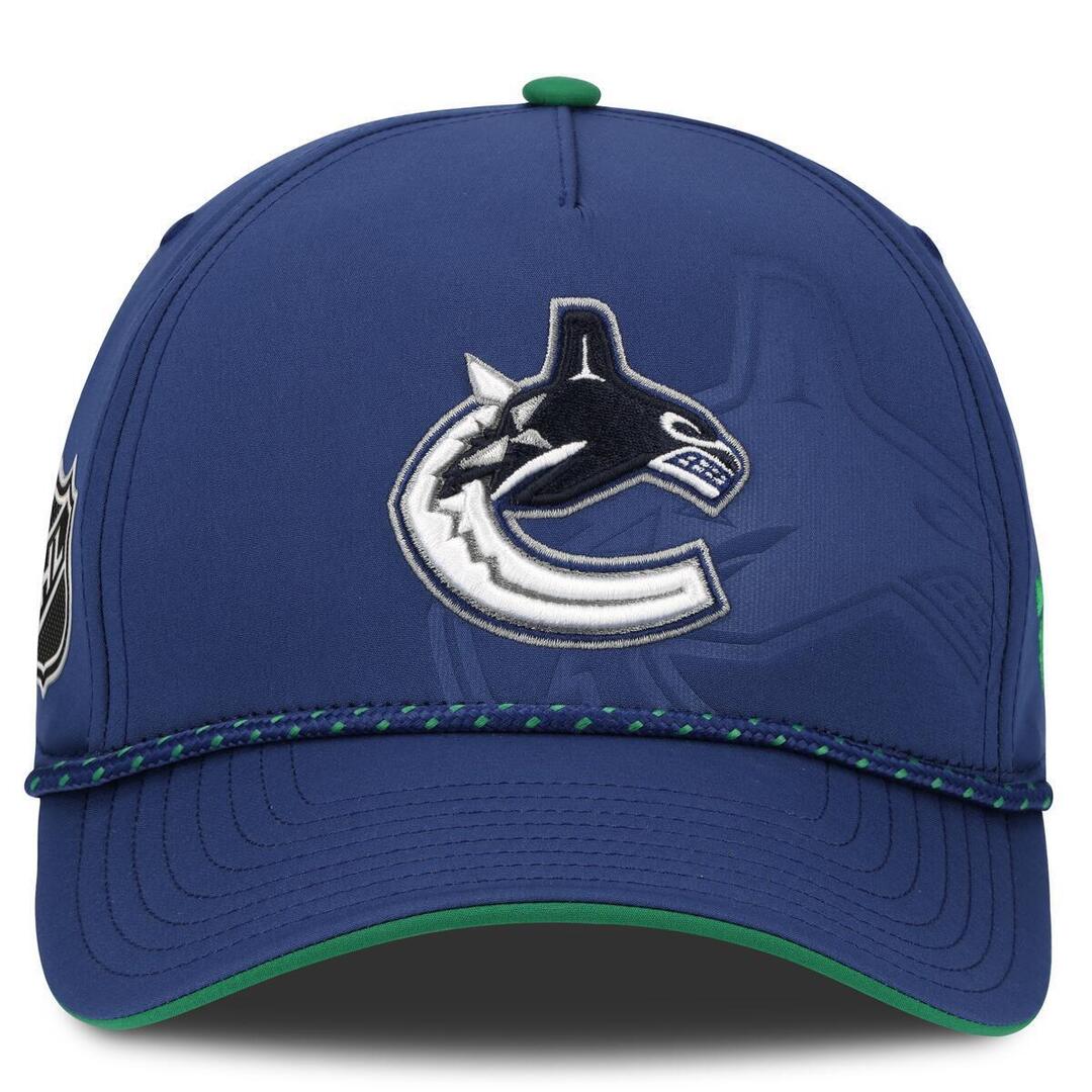 Fanatics Men's NHL Vancouver Canucks Adjustable Draft Hat 2026