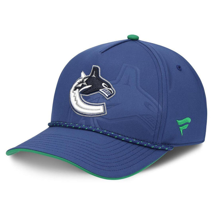 Fanatics Men's NHL Vancouver Canucks Adjustable Draft Hat 2026