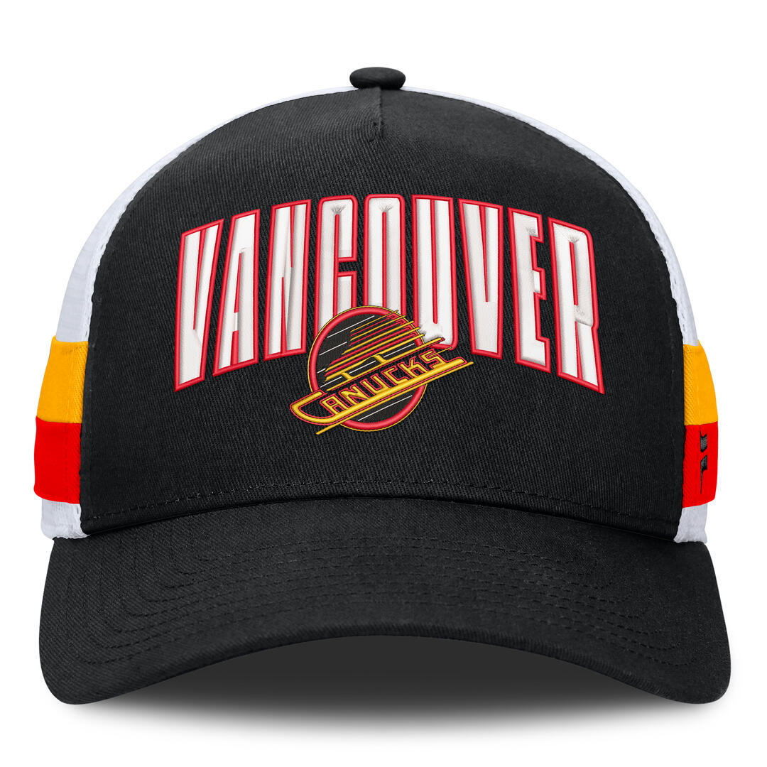 Fanatics Men's NHL Vancouver Canucks 2026 Heritage Pinch Panel A-Frame Cap 