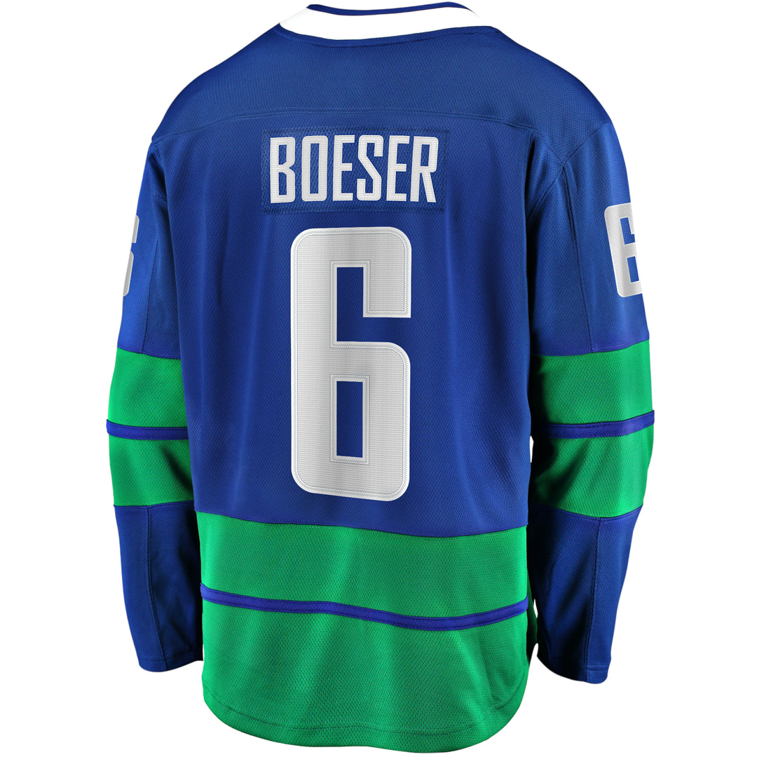 Fanatics Men's NHL Vancouver Canucks Brock Boeser Breakaway Alternate Jersey