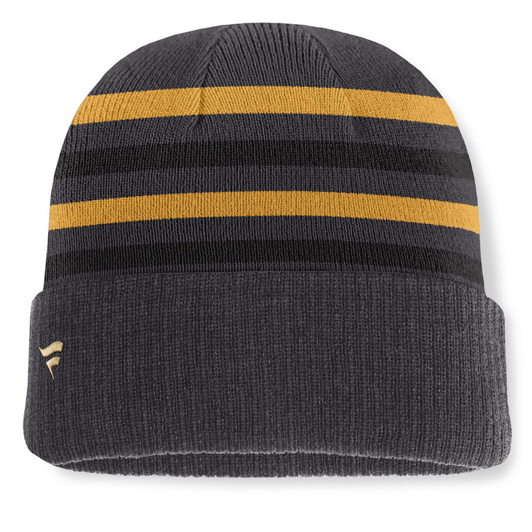 Fanatics Men's NHL Vegas Golden Knights 2026 Nightlife Knurly Cuffed Pom Knit