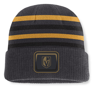 Fanatics Men's NHL Vegas Golden Knights 2026 Nightlife Knurly Cuffed Pom Knit
