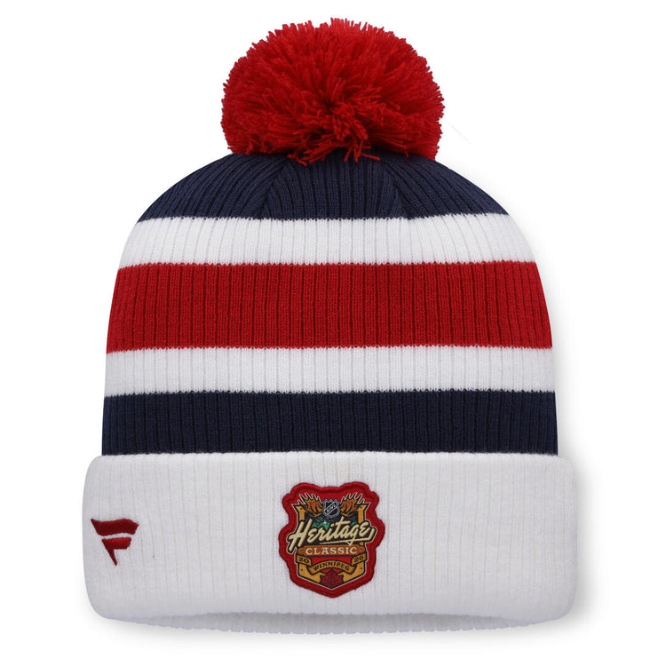 Fanatics Men's NHL Winnipeg Jets 2026 Heritage Classic Cuffed Pom Toque