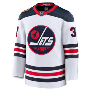 Fanatics Men's NHL Winnipeg Jets Connor Hellebuyck 2026 Heritage Classic Jersey