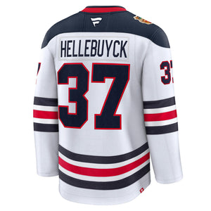 Fanatics Men's NHL Winnipeg Jets Connor Hellebuyck 2026 Heritage Classic Jersey