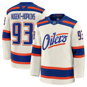 Fanatics NHL Edmonton Oilers Ryan Nugent-Hopkins Premium Alternate Jersey
