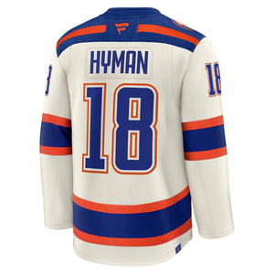 Fanatics NHL Edmonton Oilers Zach Hyman Premium Alternate Jersey

