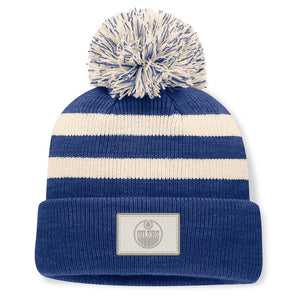 Fanatics Women's NHL Edmonton Oilers 2026 Ease Cottage Cuffed Pom Knit Toque
