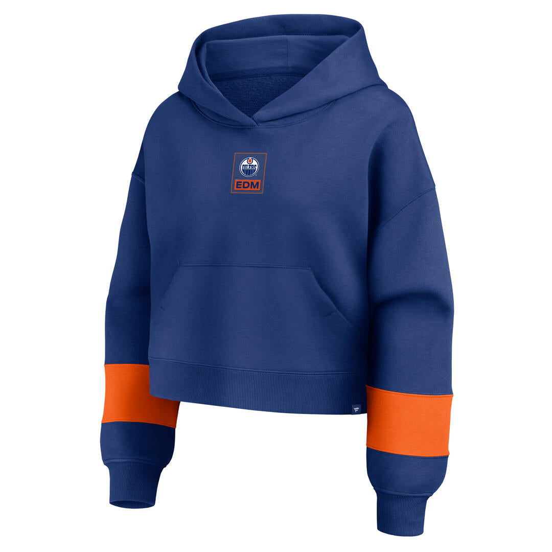 Fanatics Women's NHL Edmonton Oilers 2026 Fleece Hoodie