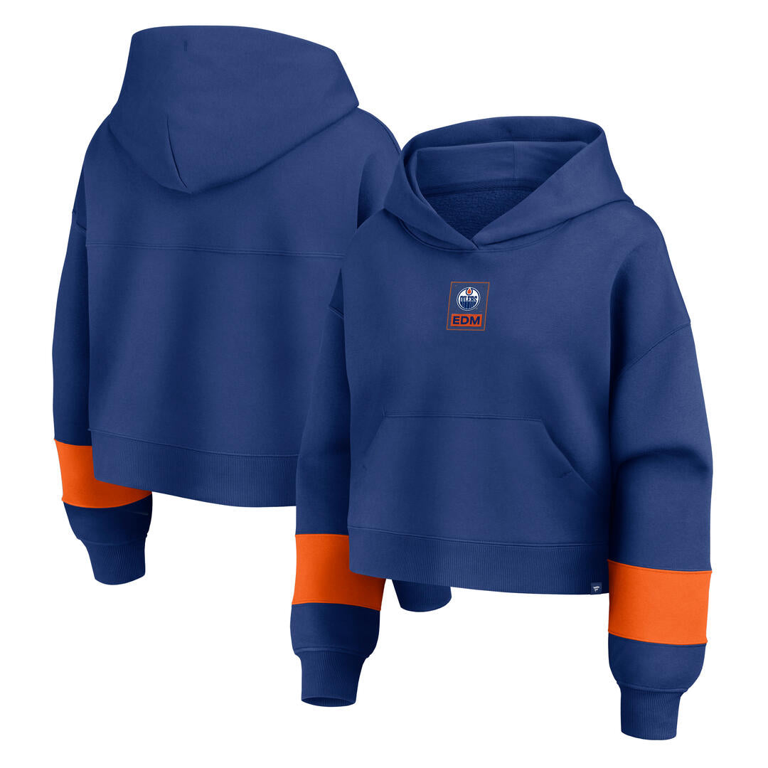 Fanatics Women's NHL Edmonton Oilers 2026 Fleece Hoodie