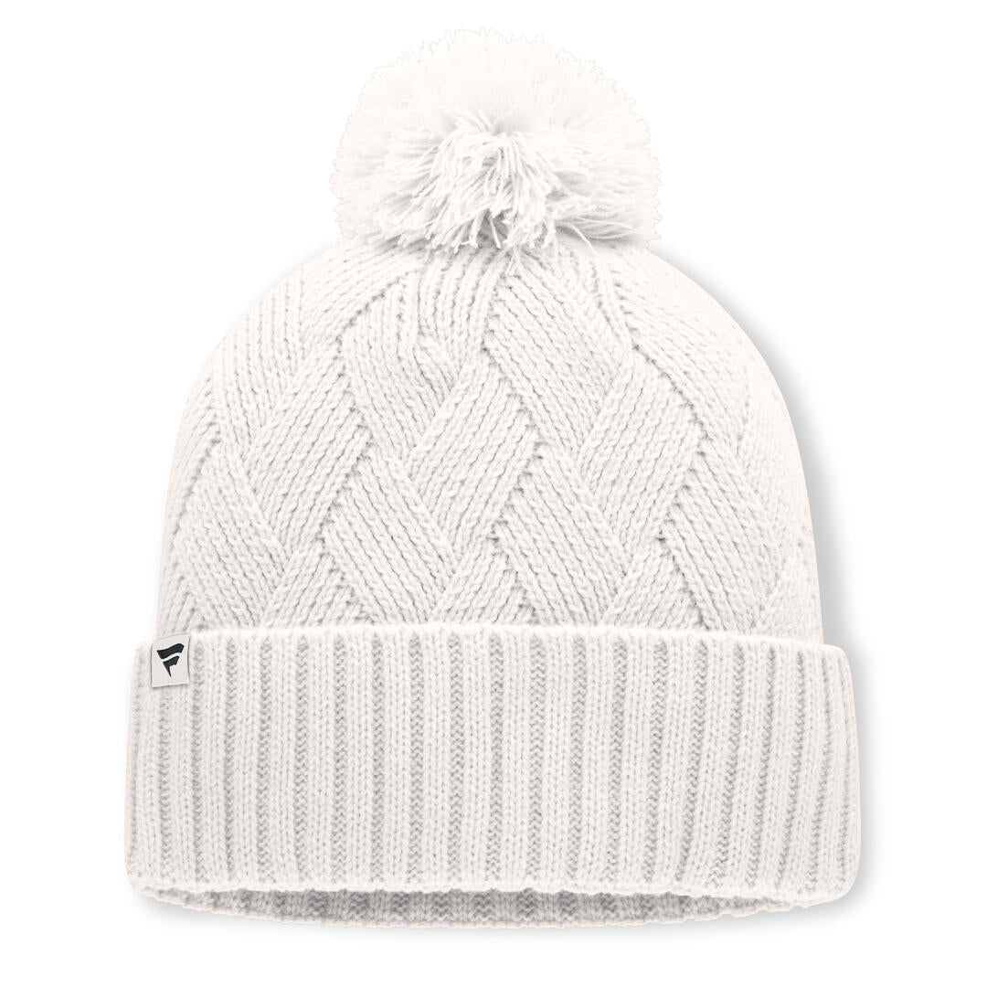 Fanatics Women's NHL Edmonton Oilers 2026 Level Up Shift Cuffed Pom Knit Toque
