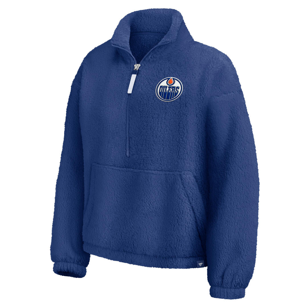 Fanatics Women's NHL Edmonton Oilers 2026 Sherpa Jacket
