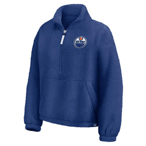 Fanatics Women's NHL Edmonton Oilers 2026 Sherpa Jacket
