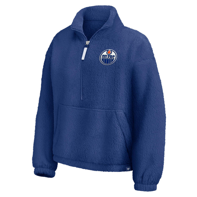 Fanatics Women's NHL Edmonton Oilers 2026 Sherpa Jacket
