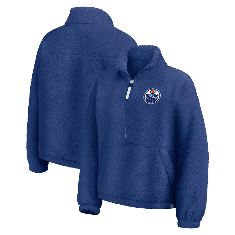Fanatics Women's NHL Edmonton Oilers 2026 Sherpa Jacket
