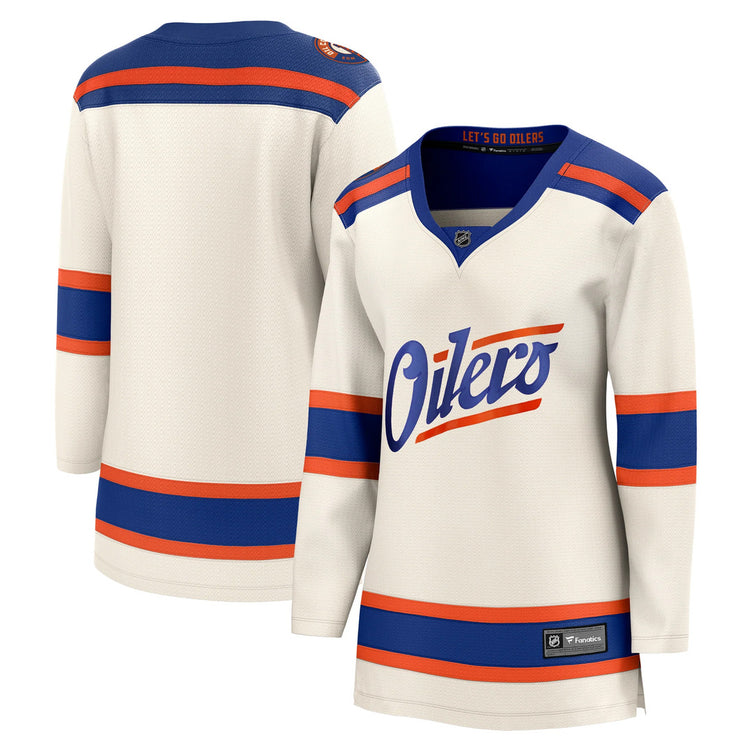 Fanatics Women's NHL Edmonton Oilers Breakaway Alternate Jersey
