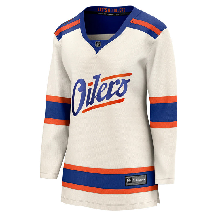 Fanatics Women's NHL Edmonton Oilers Breakaway Alternate Jersey
