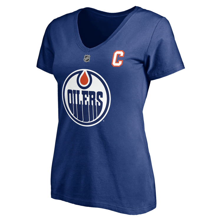 Fanatics Women's NHL Player Edmonton Oilers Connor McDavid T-Shirt
