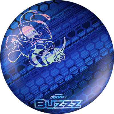 Discraft Full Foil Super Color Buzzz Honeycomb Mid-Range Golf Disc