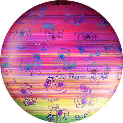 Discraft Full Foil Super Color Buzzz Swarm Mid-Range Golf Disc