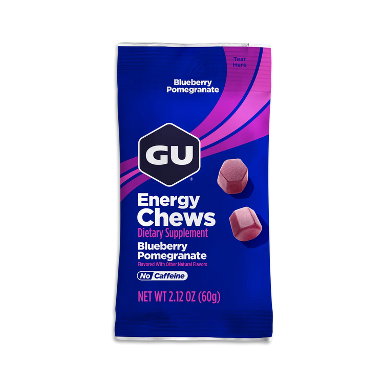 GU Energy Chews 60g  Blueberry Pomegranate

