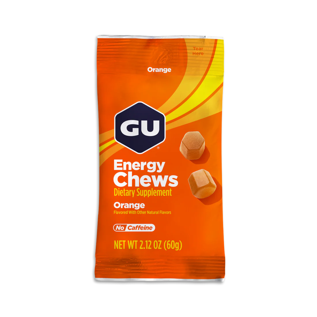 GU Energy Chews 60g  Orange

