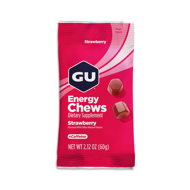 GU Energy Chews 60g  Strawberry

